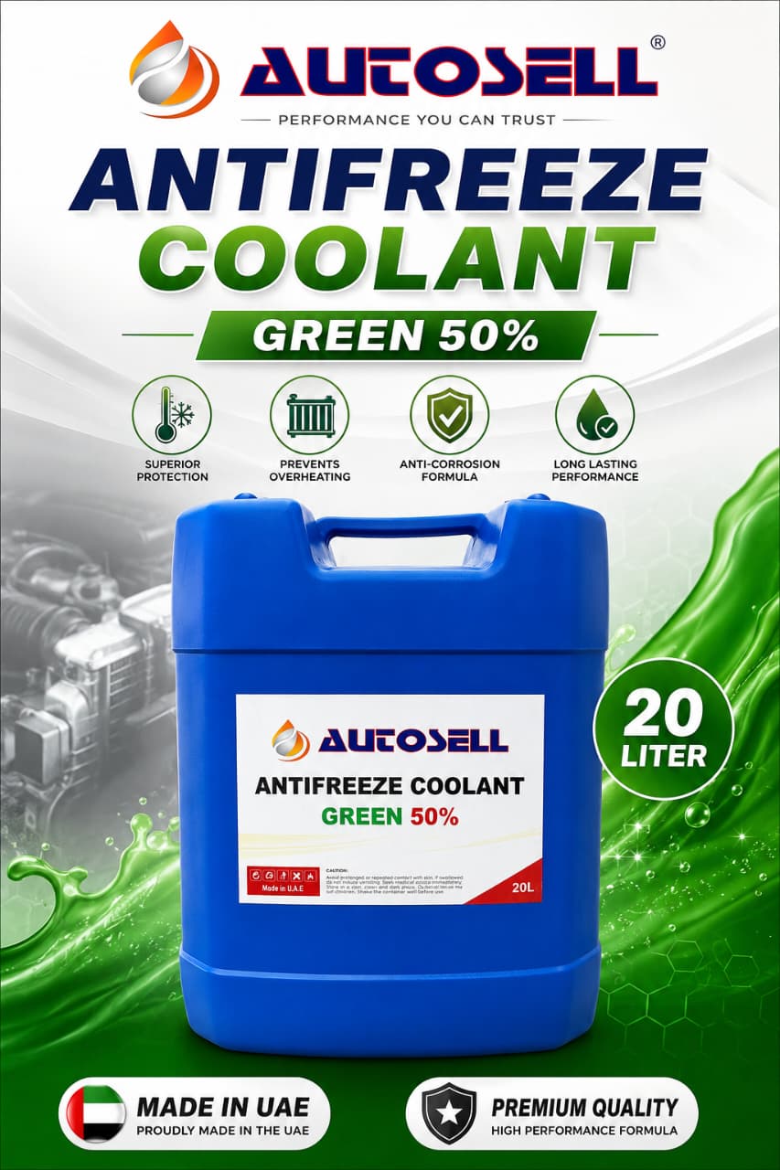 COOLANT 50%-GREEN-20L